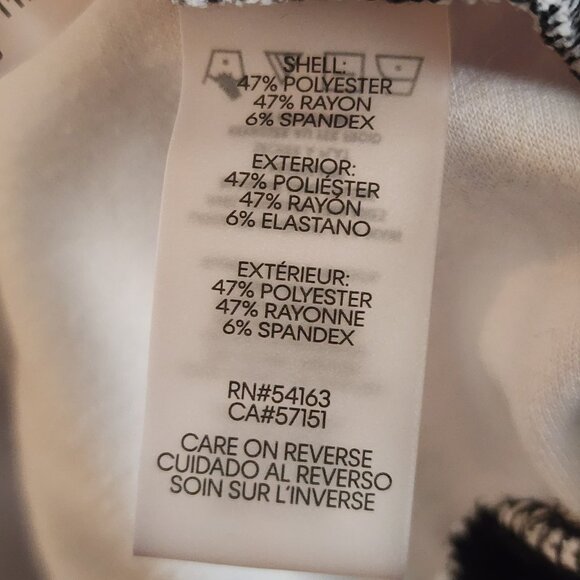 Karl Lagerfeld Paris Hoodie Womens XS Pullover Colorblock Graphic Sweatshirt - Picture 8 of 12